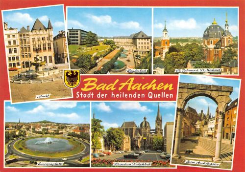 Bad Aachen Mehrbildkarte ngl 305.721