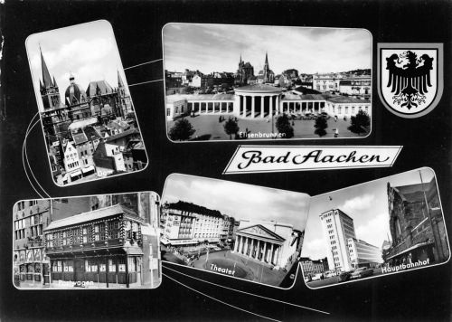 Bad Aachen Mehrbildkarte ngl 305.722