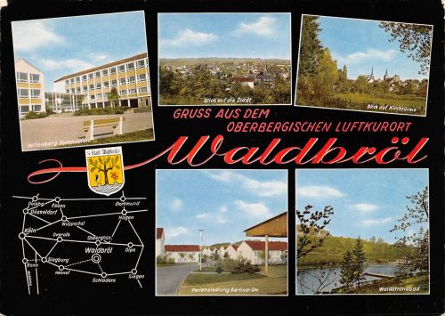 Waldbröl Mehrbildkarte ngl 305.752
