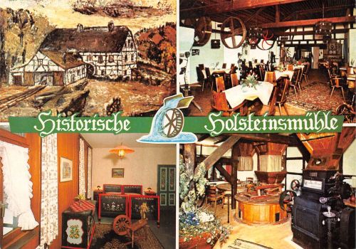 Nümbrecht Restaurant "Historische Holsteinsmühle" Mehrbildkarte ngl 305.755