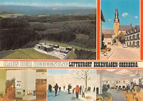 Eckenhagen/Oberberg Haus der Begegnung Mehrbildkarte ngl 305.759