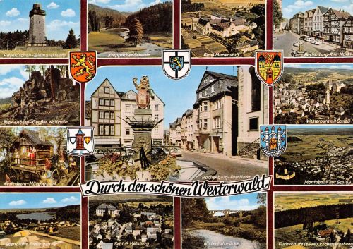 Westerwald Mehrbildkarte gl1977 305.766