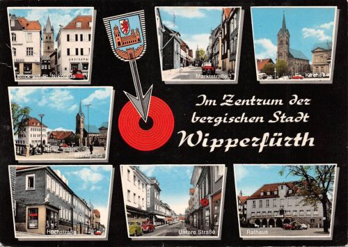 Wipperfürth Mehrbildkarte gl1976 305.785