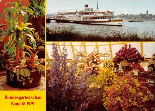 Bonn a.Rh. Bundesgartenschau 1979 Mehrbildkarte ngl 305.796