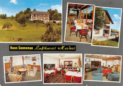 Hardert "Haus Sonnenau" Mehrbildkarte gl1978 305.854