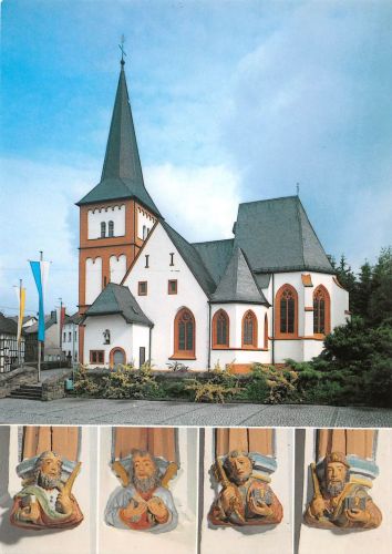 Bruchhausen Aussenansicht St. Johann Baptist ngl 305.873
