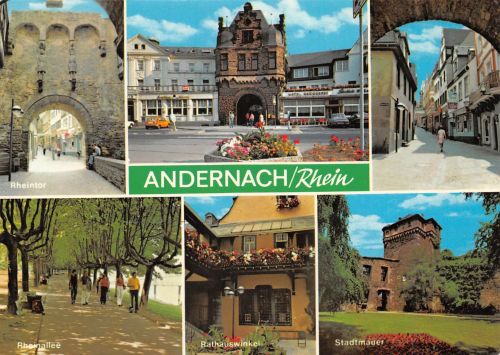 Andernach am Rhein Mehrbildkarte gl1984 305.876