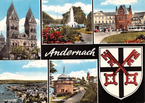 Andernach am Rhein Mehrbildkarte ngl 305.877