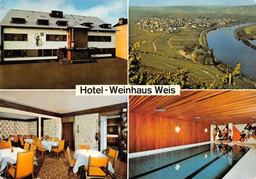 Leiwen / Mosel Hotel-Weinhaus Weis Mehrbildkarte gl1976 305.916