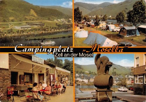 Zell an der Mosel Campingplatz "Mosella" gl1973 305.929