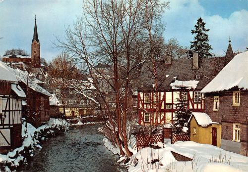 Berleburg Partie an der Odeborn gl1976 305.956