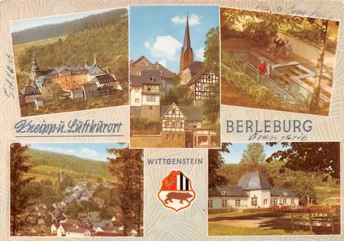 Berleburg Mehrbildkarte gl1965 305.960