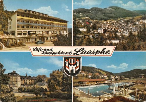 Laasphe Mehrbildkarte gl1968 305.965