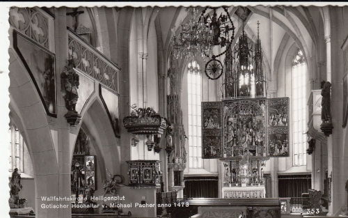 Wallfahrtskirche Heiligenblut, Hochaltar ngl G3596