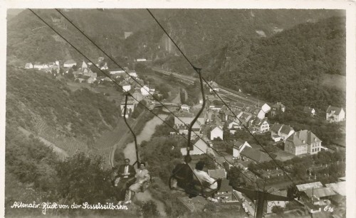 Altenahr Blick von der Sesselseilbahn ngl 134.746