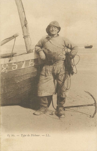 Angeln/Fischerei: Fischertyp/ Type de Pêcheur glca.1910 136.728