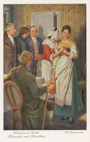 Wolfgang von Goethe: (6)Hermann und Dorothea ngl 137.023