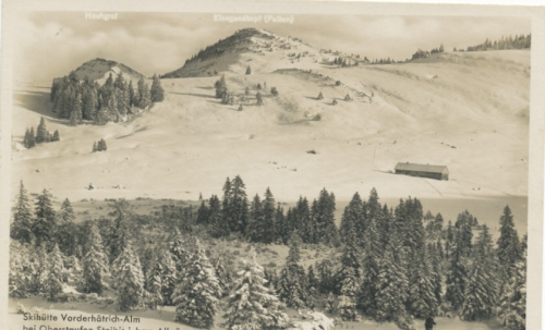Berghütte: Skihütte Vorderhätrich-Alm bei Oberstaufen-Steibis ngl 104.704
