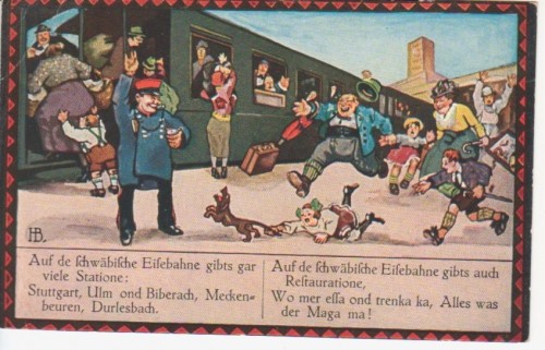 Auf de Schwäbische Eisebahne ngl 60.602