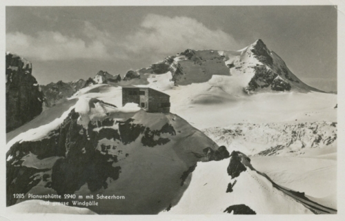 Berghütte: Planurahütte mit Scheerhorn und große Windgälle gl1938 104.542