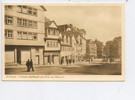 Alt-Kassel - Freiheiter Durchbruch, Altmarkt ngl 13.482