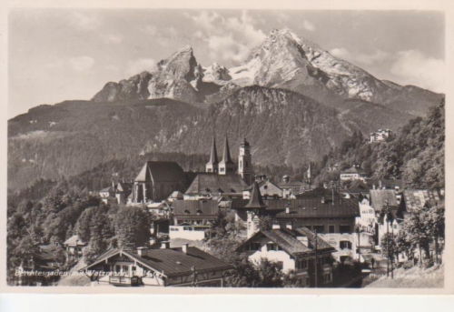 Berchtesgaden Panorama mit Watzmann gl1939 215.739