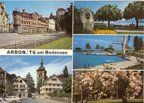 Arbon (Thurgau), am Bodensee, Mehrbildkarte ngl G4198