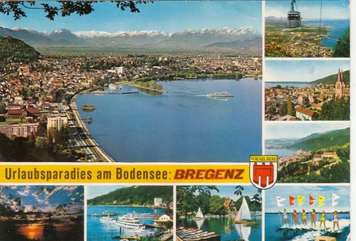 Vorarlberg, Bregenz, Mehrbildkarte gl1974 G4229
