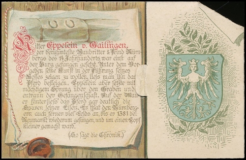 Mechanische Karte: Ritter Eppelein ngl 138.663