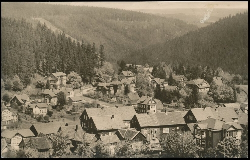 Finsterbergen im Thüringer Wald Panorama gl1960 138.999