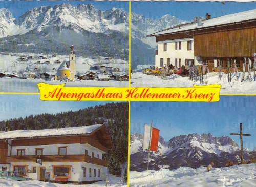 Alpengasthaus Hollauer Kreuz, Going, Tirol, Mehrbildkarte gl1999 G4507