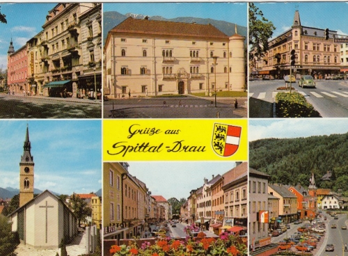 Spittal a.d.Drau, Mehrbildkarte gl1981? G4510