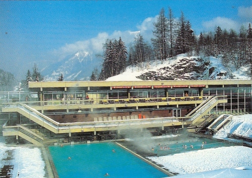 Badgastein, Felsen-Thermalhallenbad ngl G4583