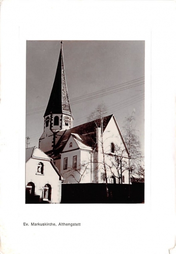 Althengstett Evangelische Markuskirche ngl 142.132