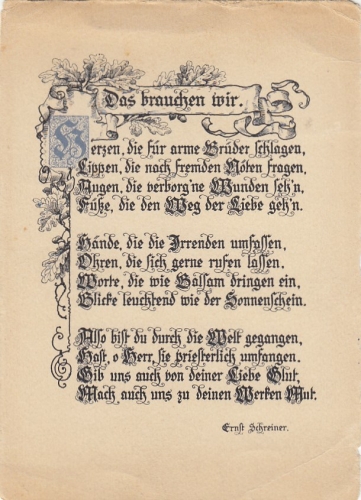 Religion: Das brauchen wir (Ernst Schreiner) ngl G4814