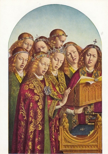 HUBERT und JAN VAN EYCK Singende Engel ngl G4820
