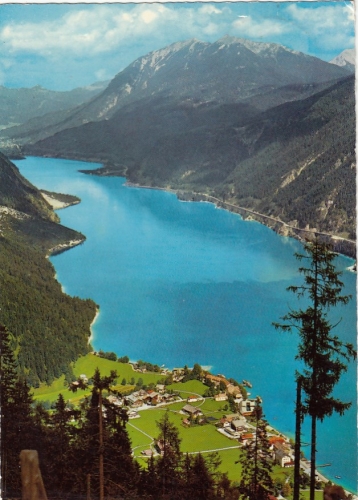 Achensee, Tirol, Blick auf Pertisau gl1982? G5021