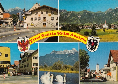 Reutte, Tirol, Mehrbildkarte gl1976 G5022