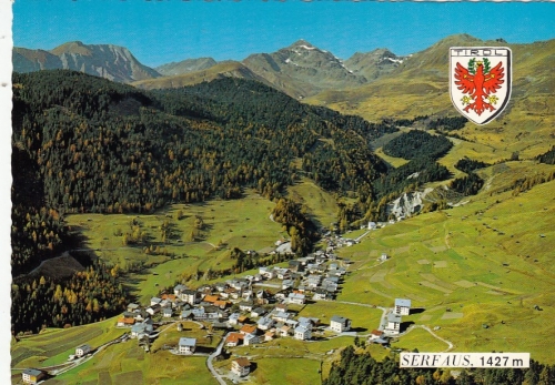 Serfaus im Oberinntal, Tirol, Panorama ngl G5024