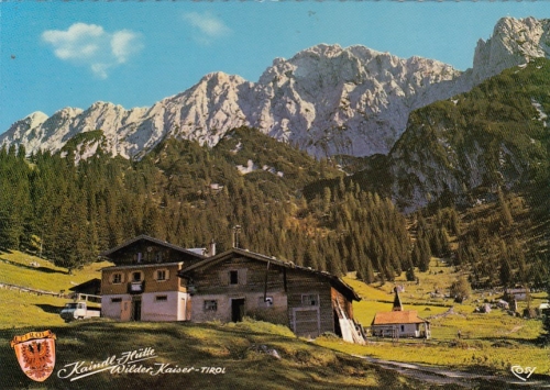 Kaindl-Hütte bei Kufstein, Tirol ngl G5032