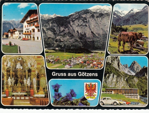 Götzens, Tirol, Mehrbildkarte gl1968 G5047