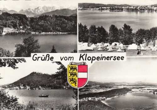 Klopeinersee, Kärnten, Mehrbildkarte ngl G5136