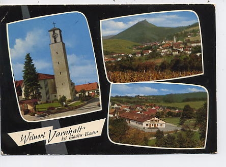 Baden-Baden-Varnhalt 3 Ansichten gl1974 41.574