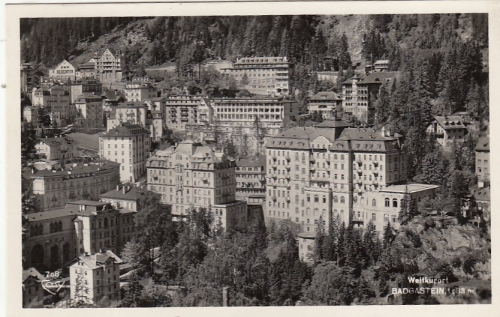 Badgastein, Teilansicht gl1952 G5177