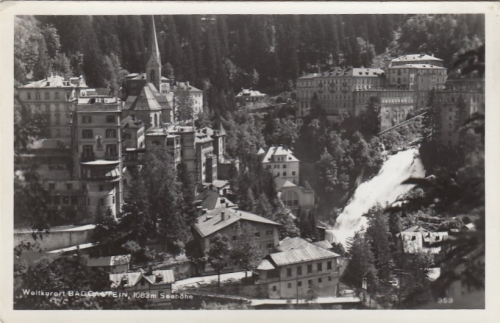 Badgastein, Teilansicht gl1952 G5179