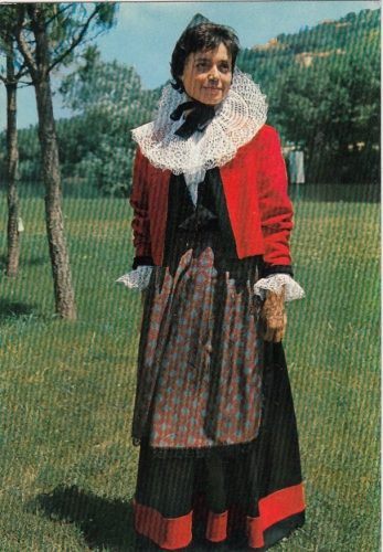 Valle d'Aosta, Costume di Courmayeur ngl G5280