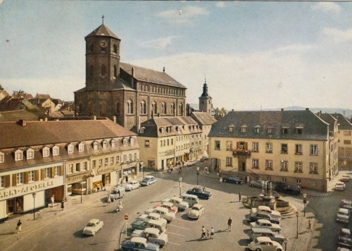 Homburg (Saar) Marktplatz ngl G5463