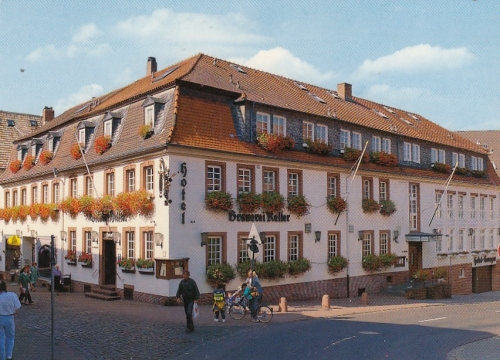 Miltenberg/Main, Hotel-Restaurant "Brauerei Keller" ngl G5580