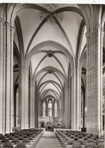 Friedberg/Hessen, Stadtkirche innen ngl G5691