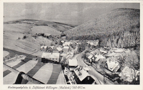 Willingen/Waldeck, Winter-Panorama ngl G5991